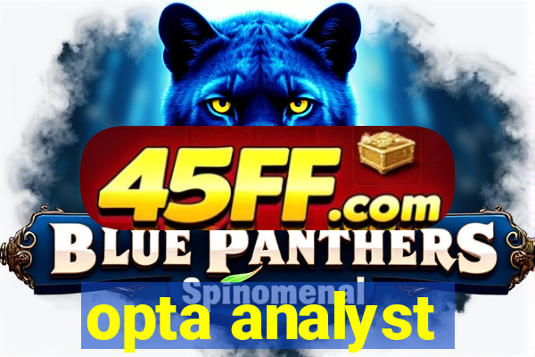opta analyst